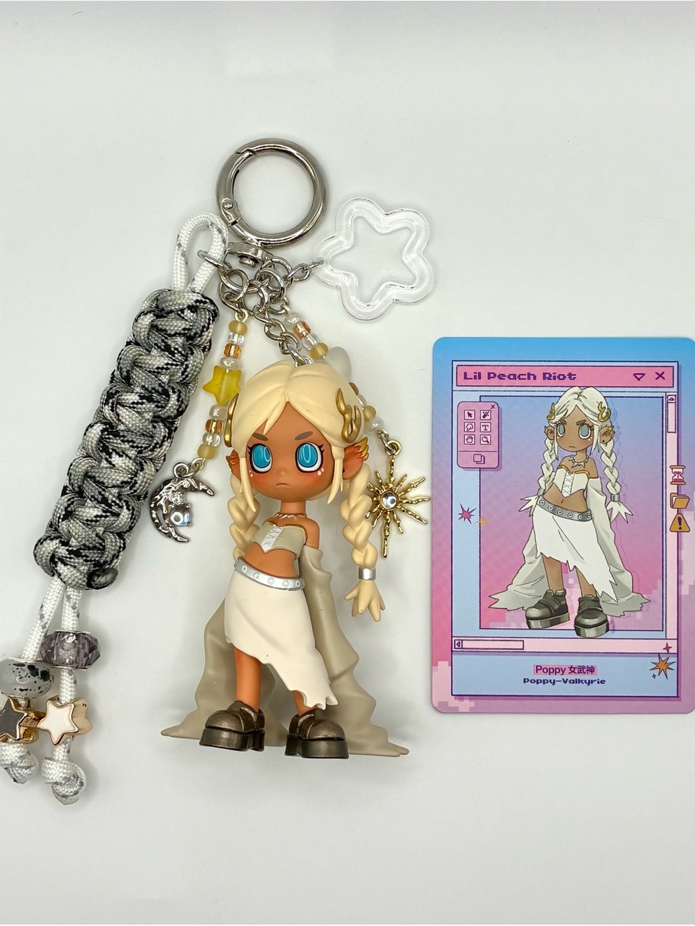 Peach Riot x Loading! Series Bag Charm - Poppy Valkyrie